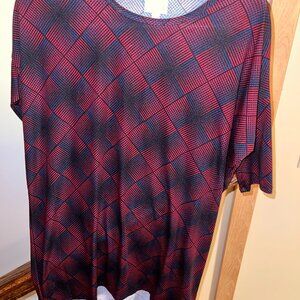 LulaRoe Irma shirt Sz XXS